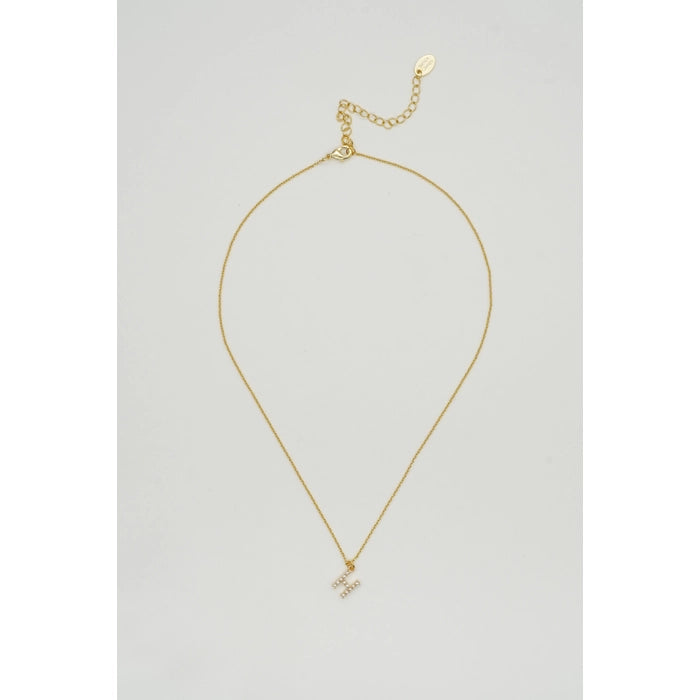 Dainty Love Pearl Initial