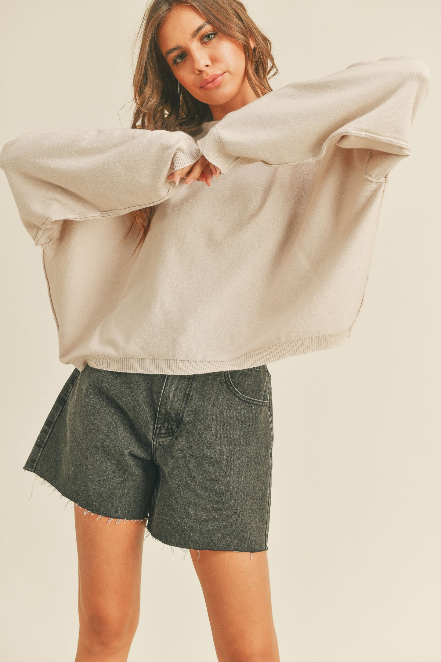 Mock Neck Softest Sweater