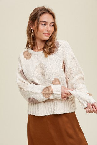 Harmony Polka Dot Sweater
