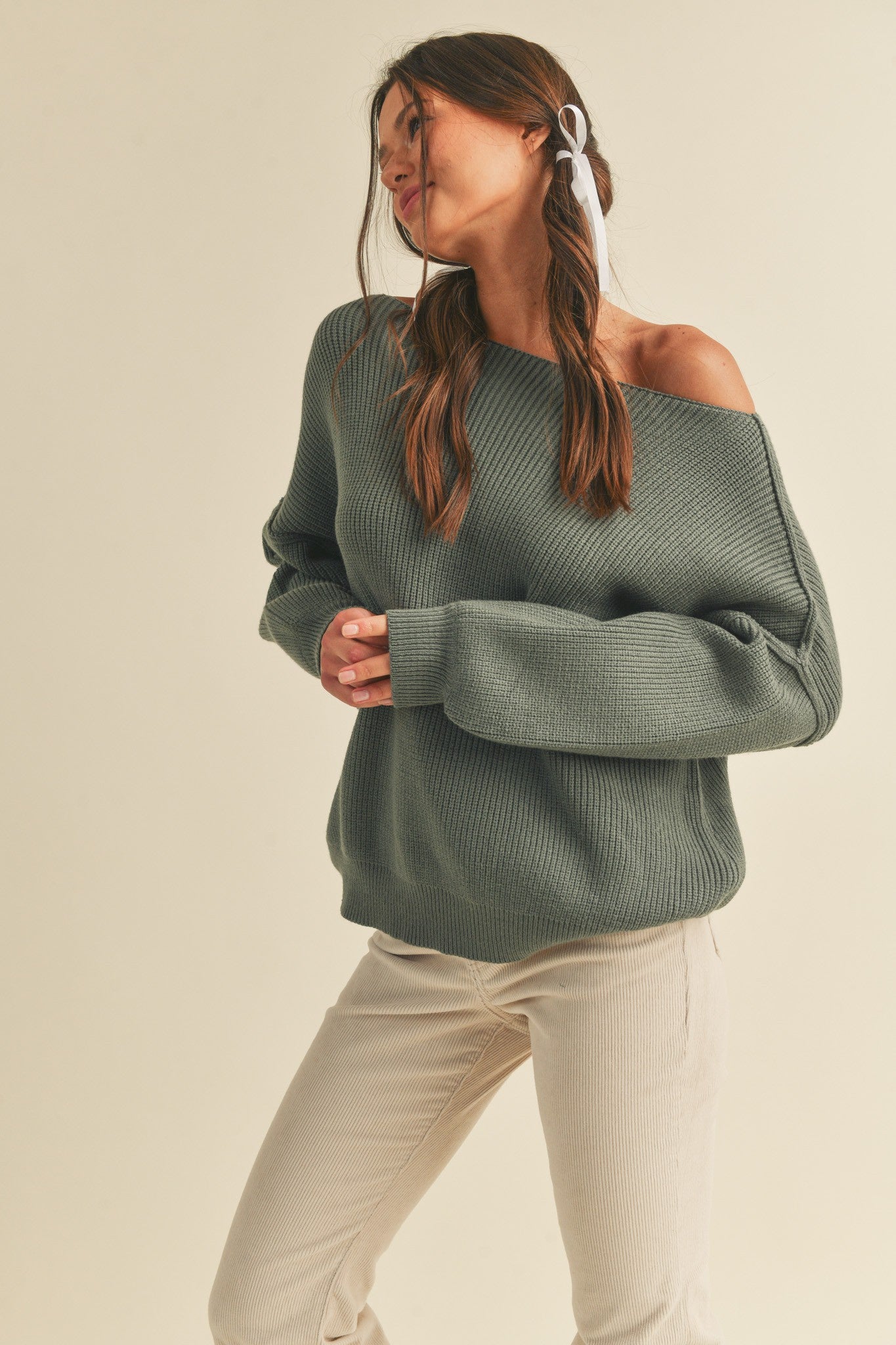 Dancer Boatneck Sweater