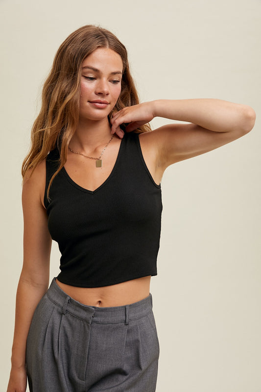 Ribbed Everyday Essential Tank Top